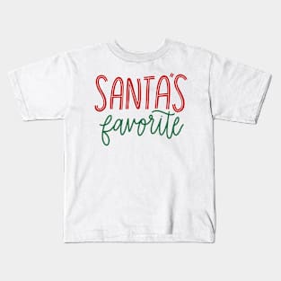 Santas favorite Kids T-Shirt